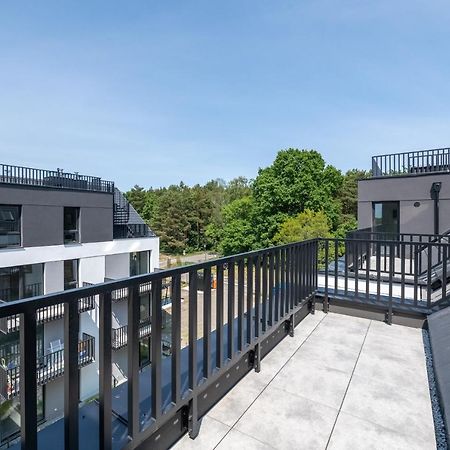 A Morze Las - Apartament Sobieszewo Gdańsk Kültér fotó