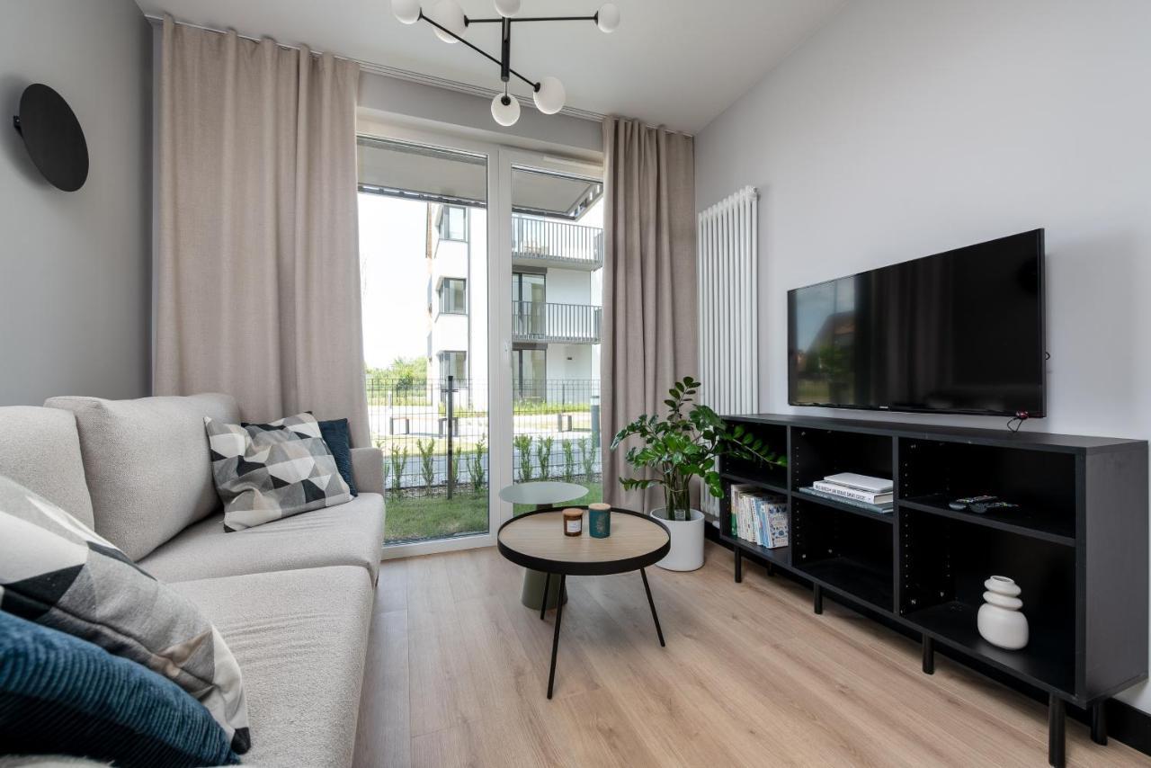 A Morze Las - Apartament Sobieszewo Gdańsk Kültér fotó