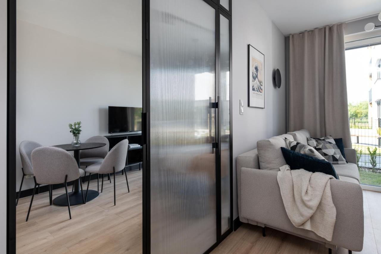A Morze Las - Apartament Sobieszewo Gdańsk Kültér fotó
