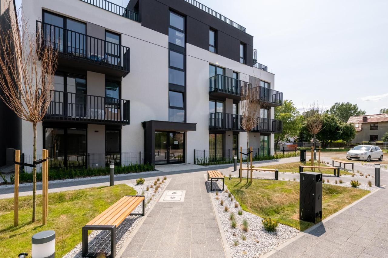 A Morze Las - Apartament Sobieszewo Gdańsk Kültér fotó